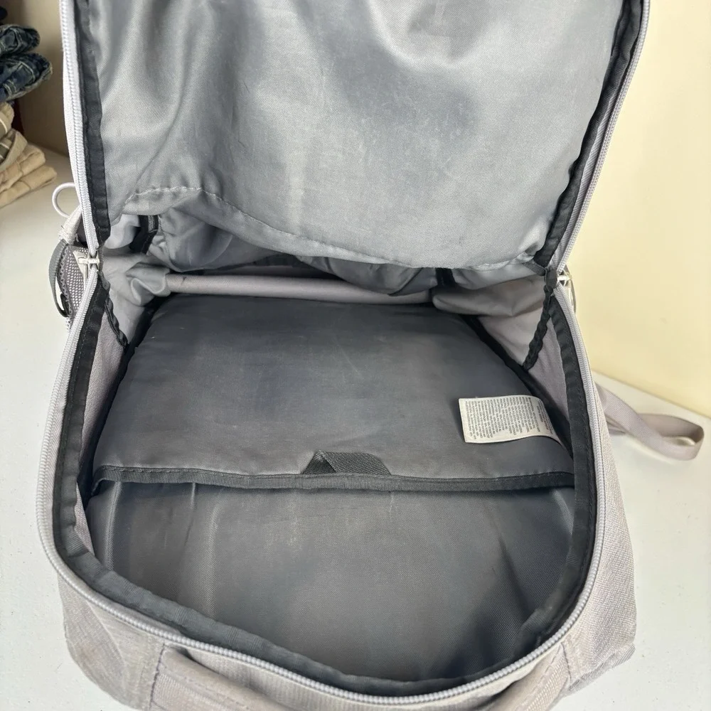 The North Face Jester Backpack Lavender FlexVent Laptop School Travel Student